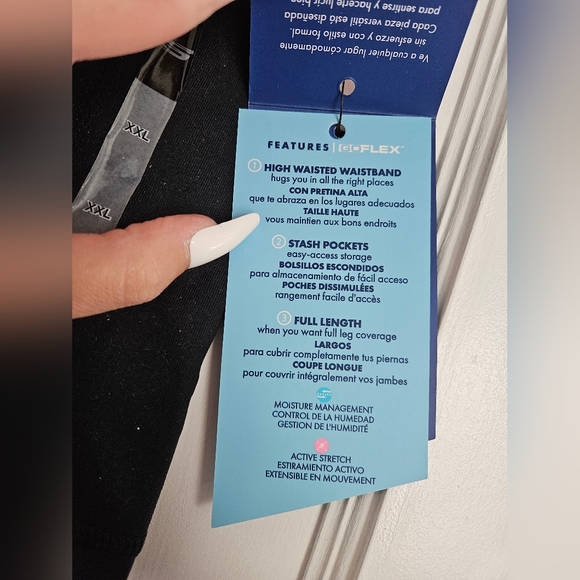 🆕️Sketchers Black GoWalk GoFlex High Waisted Leggings - Picture 4 of 8